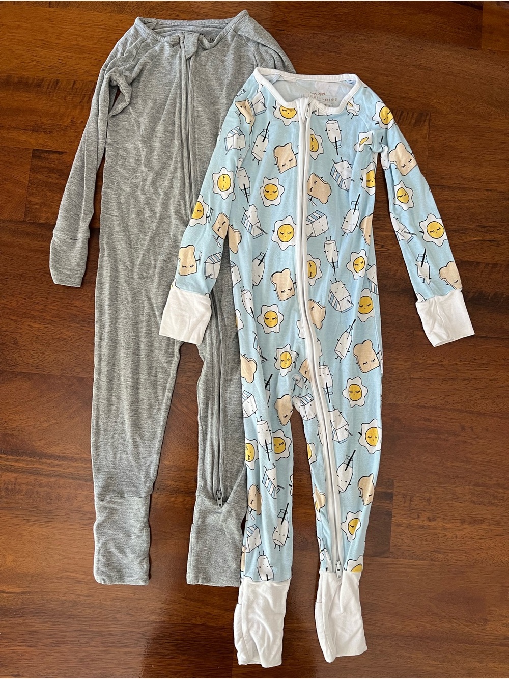 Little Sleepies Baby Pajamas Set of 2 Footed Pajama, 18-24 Months